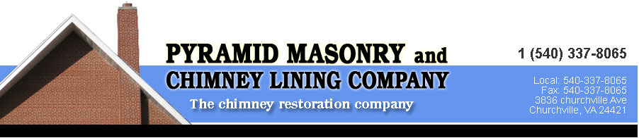 [Pyramid Masonry & Chimney Lining Company banner image]